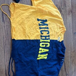 michigan crop tee